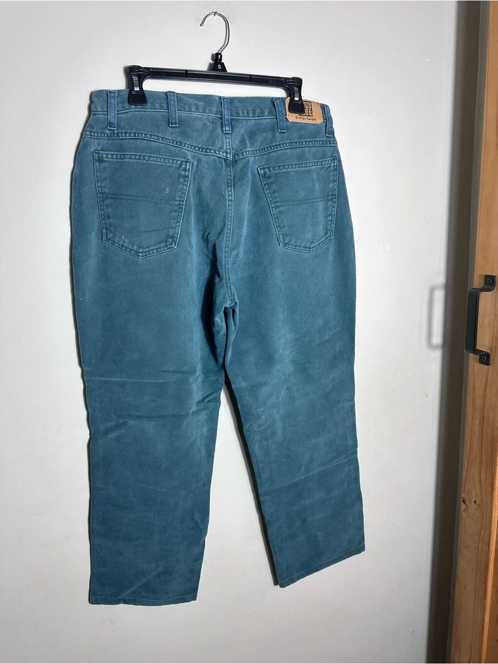 Vintage North West Blue Teal Denim Jeans Straight Pants